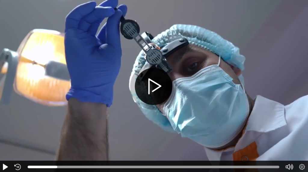 reviewing dental health